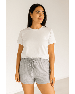 Pantaloni scurți de pijama din 100% bumbac – confort absolut N2501A7002