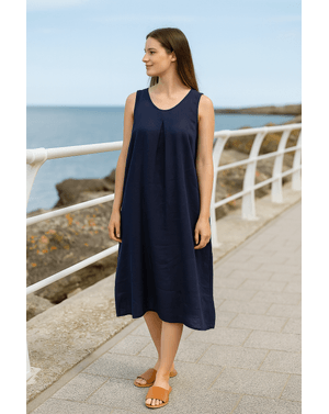 Rochie evazată din viscoză – libertate în formă pură N2417J0001