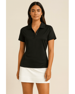 Tricou polo sport din poliester tehnic – damă N2417I3002