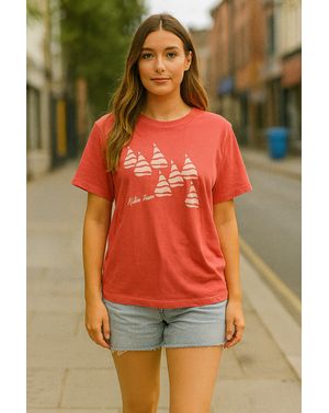 Tricou din bumbac cu imprimeu marin N241789001