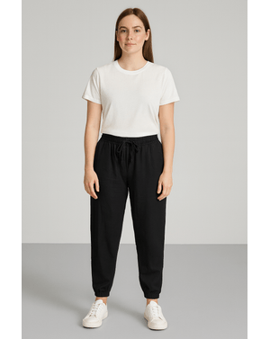 Pantaloni jogger 100% bumbac – minimalism confortabil N250111002