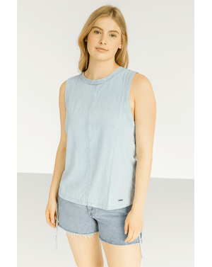 Top fără mâneci Pepe Jeans – 100% bumbac 24POS56218