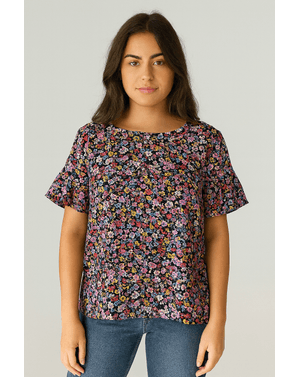 Bluză cu imprimeu floral N241721004