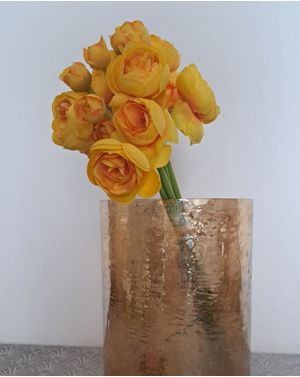 Buchet artificial decorativ Yellow Glam