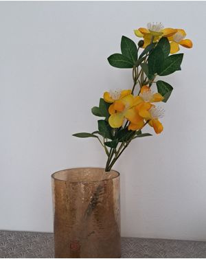 Buchet artificial decoratv Yellow Glam