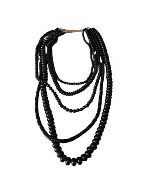 Colier negru Maxi
