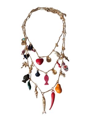 Set 3 coliere Glamy Gold