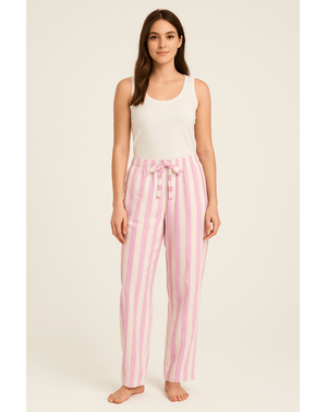 Pantaloni de pijama cu dungi – 100% bumbac N2501G5001