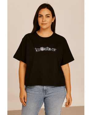 Tricou grafic cu imprimeu spate – 100% bumbac N2501A2020