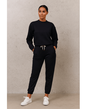 Pantaloni sport din 100% bumbac N250426002