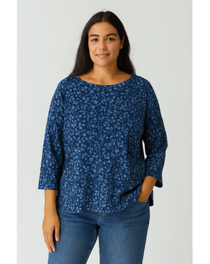 Bluza din bumbac 100% cu imprimeu floral N250430010