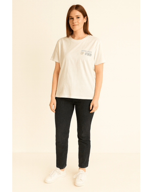 Tricou grafic din bumbac 100% N2501A2023