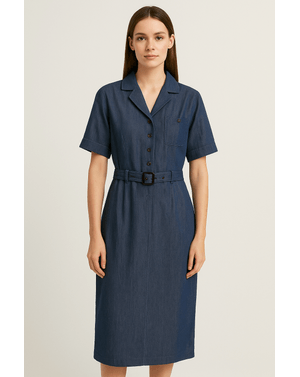 Rochie cămașă , 100% bumbac N250115002