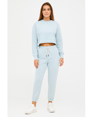 Pantaloni jogger din bumbac, 100% bumbac N250426007