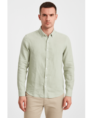 Cămașă bărbătească din in 25KOSA0002