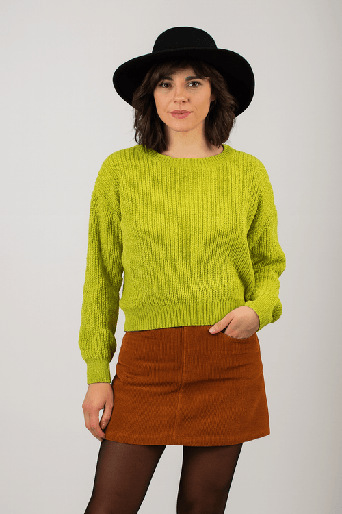 Pulover din tricot moale 25MKF02002