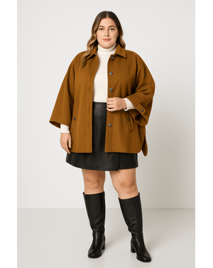 Jacheta Shein cu nasturi si maneci largi 24MAE39045