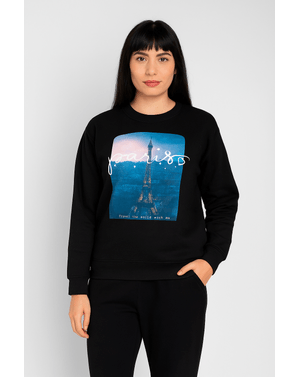 Bluza cu interior pufos 24MAB02009