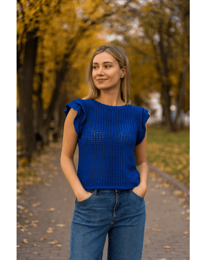 Vesta din bumbac tricotat 25MKF02245