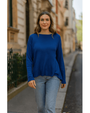 Pulover uni din tricot 25MKF02188