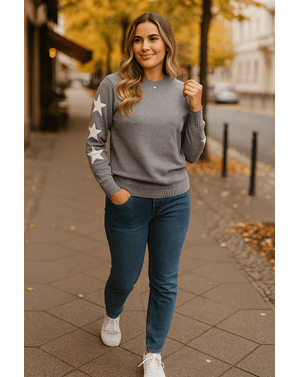 Bluza casual cu maneca lunga 24MAB02022
