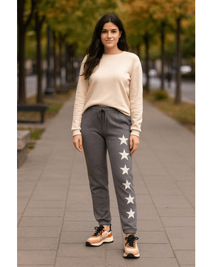 Pantaloni de trening cu talie elastica 24MAB02015