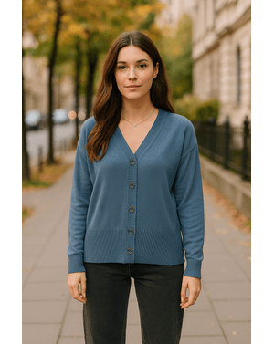 Cardigan moale cu nasturi 25MKF02160