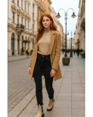 Jeans skinny cu talie inalta 25TEK04021