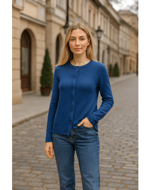 Cardigan tricotat pentru femei 25MKF02118