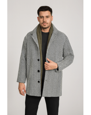Cardigan Shein cu nasturi pentru barbati 24MAE37156