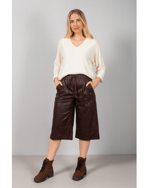 Pantaloni trei sferturi cu talie elastica 25TEK05010