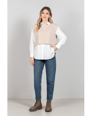 Vesta oversize cu interior pufos 23ITTH1024