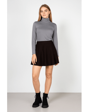 Bluza cu guler inalt si maneca lunga 23KOSF1004