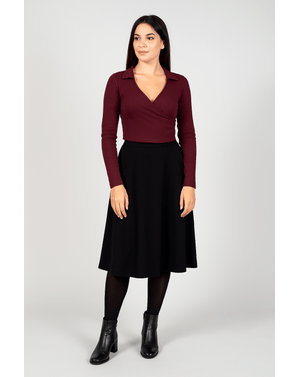 Bluza uni Even&Odd din bumbac cu decolteu 24POS47B67