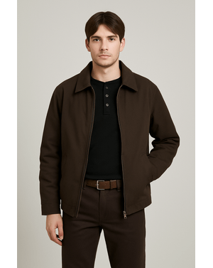 Bluza cu maneca lunga si nasturi la baza gatului N241642001