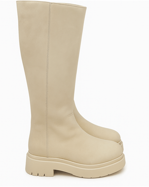 Cizme damă din piele naturală cu talpă groasă N250404001