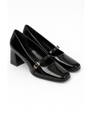 Pantofi eleganți cu toc mediu și bareta subțire 25ENV05001