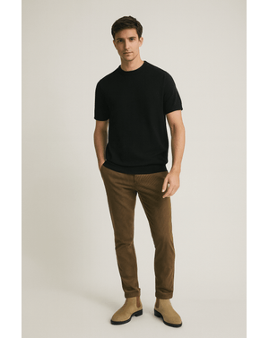 Pulover din tricot cu maneca scurta 25MKF08021