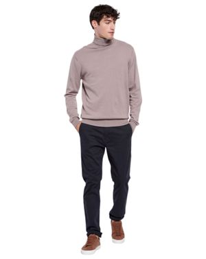 Pulover cu guler înalt pentru Funky Buddha 25ALX06022