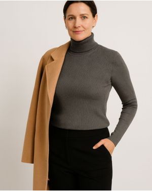 Pulover cu guler înalt 25MKF07026