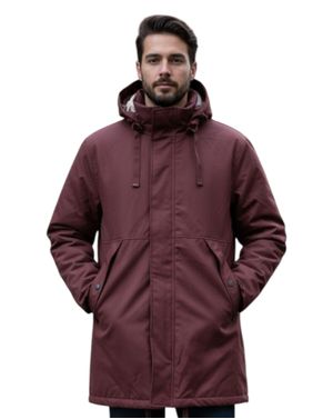 Geacă bărbați bordo 25ALX09021