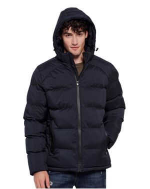 FGeacă bărbătească matlasată cu glugă  Funky Buddha 25ALX06050