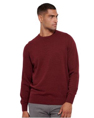 Pulover bărbați Funky Buddha din bumbac, guler rotund 25ALX06066