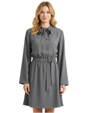Rochie damă gri 25MNB14003