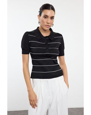 Tricou damă cu guler polo T 25KKW01M20