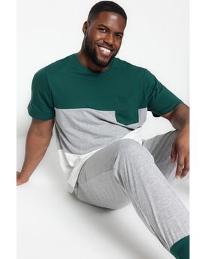 SET PIJAMA BARBATI TRENDYOL MAN