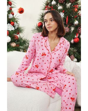 Set Pijama Dama T 25KKW01858