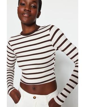 Bluza cu dungi Dama T 25KKW02861