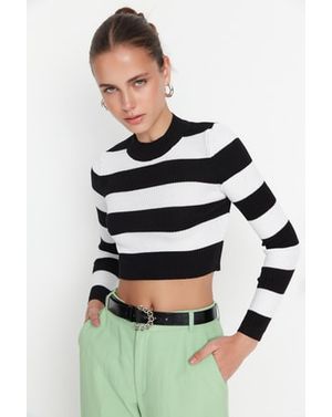 Bluză damă crop T 25KKW02T28