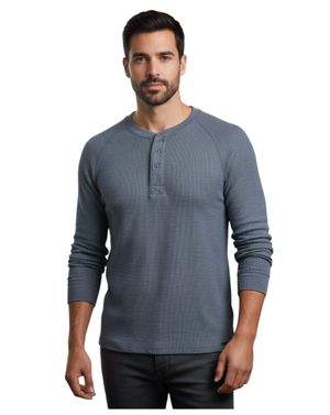 Bluză bărbătească cu nasturi N2501B9002